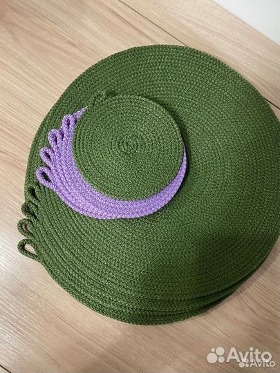 Салфетки сервировочные (плейсматы) из шнура