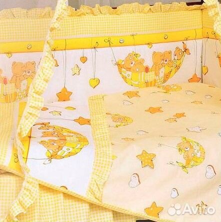 Комплект в кроватку детский 7 предметов