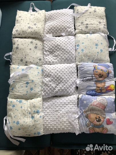 Бортики в кроватку