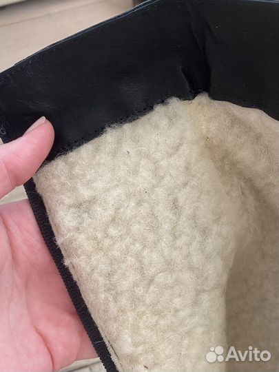 Сапоги зимние натуральная кожа