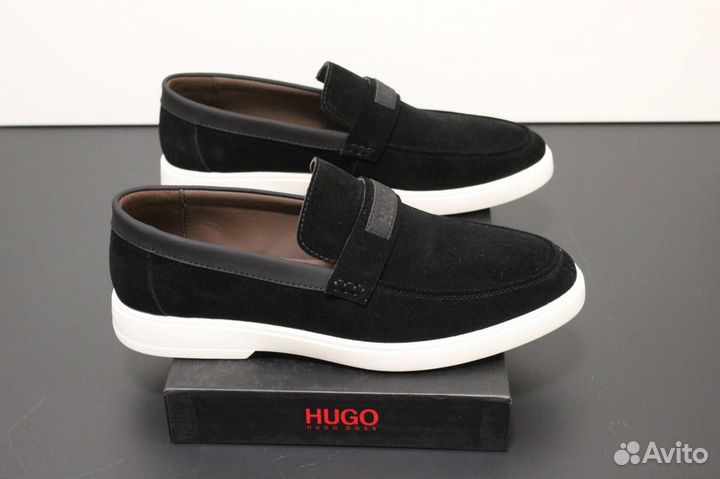 Лоферы мужские hugo boss