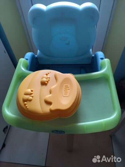 Складной стульчик-бустер для кормления Chicco