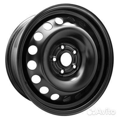 Тзск 6x15/5x100 ET38 D57,1 Volkswagen Polo черный