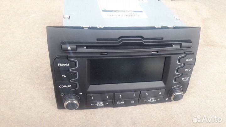 Штатная магнитола на Kia Sportage