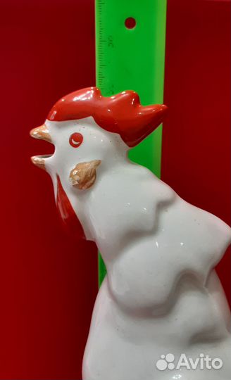 Фарфоровый штоф «Петух». СССР. 26 см