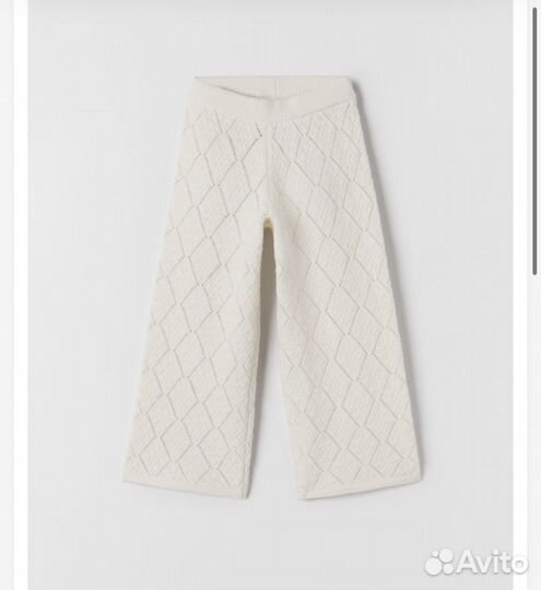 Вязаные штаны Zara knit,6-7лет