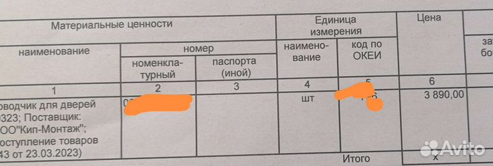 Доводчик дверной geze