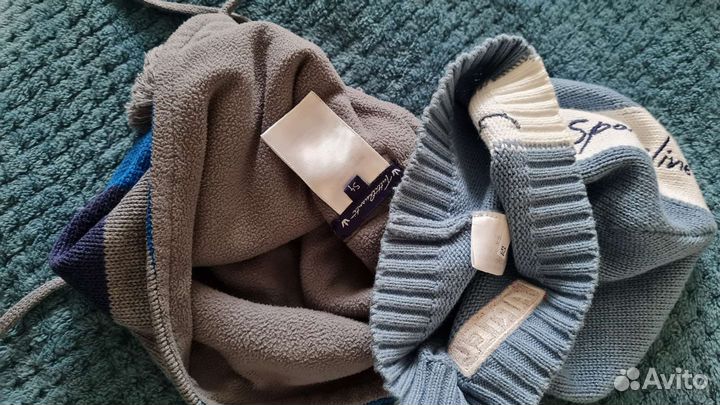 Шапочки за 3 детские 50-54 3 шт