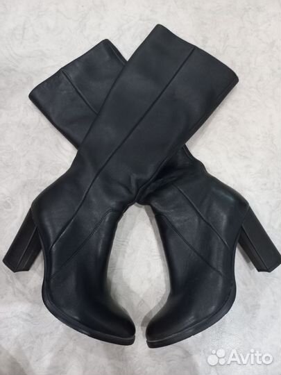 Сапоги женские натуральная кожа 38 весна