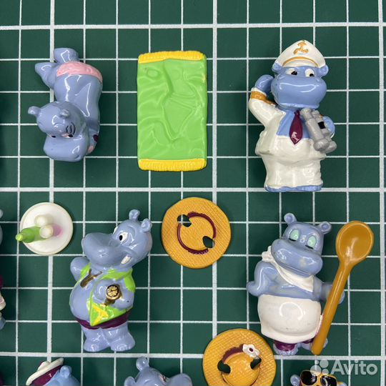 Киндер серия Бегемоты на каникулах (палубные)