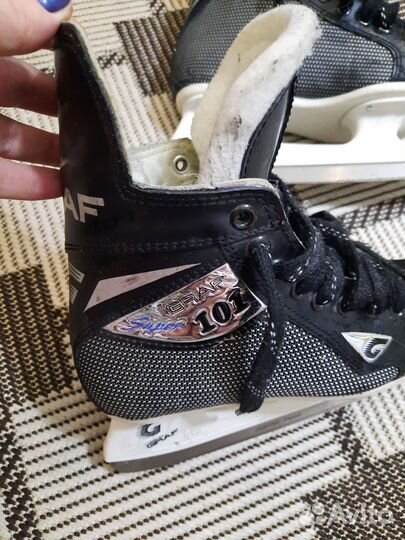 Коньки хоккейные Граф 101