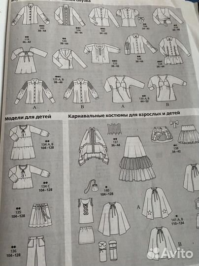 Журналы бурда моден 1/2008