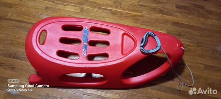 Санки KHW Crazy bob красные