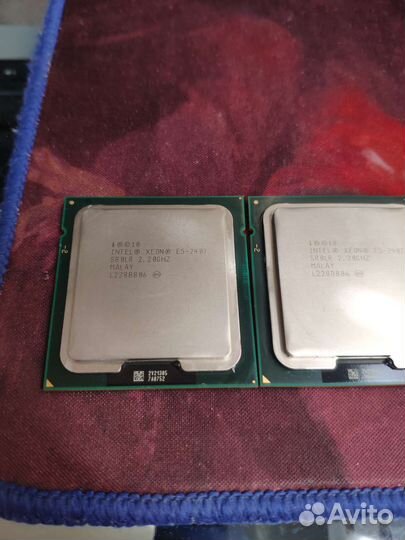 Процессор intel xeon e5-2407