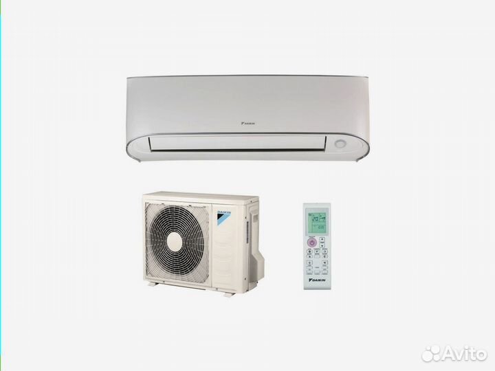 Кондиционеры Daikin с установкой