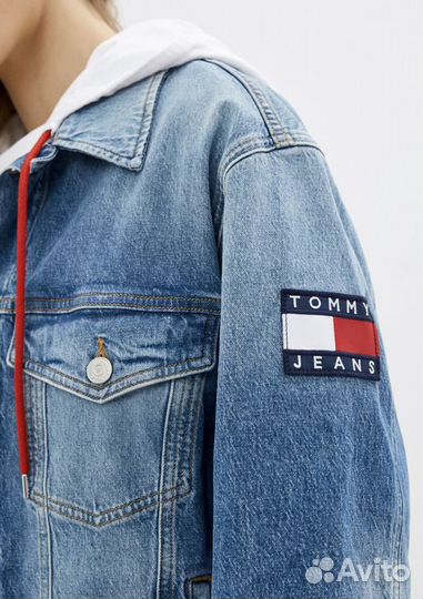 Джинсовая куртка tommy hilfiger оригинал