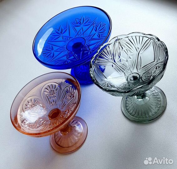 Старинная ваза, Цветное стекло