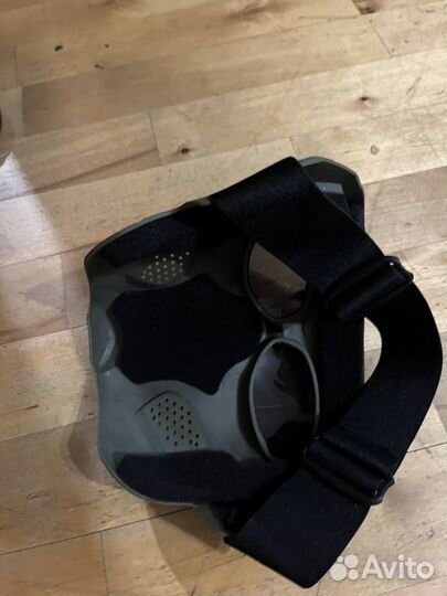 Страйкбольнаф маска зеленая