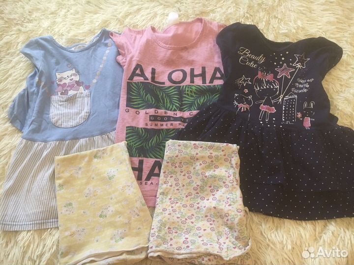 Пакет вещей для девочки