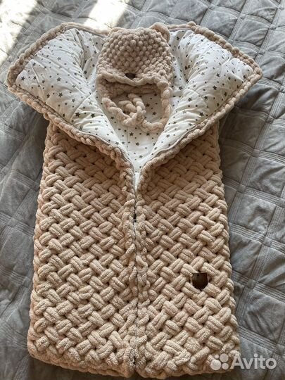 Зимний конверт в коляску