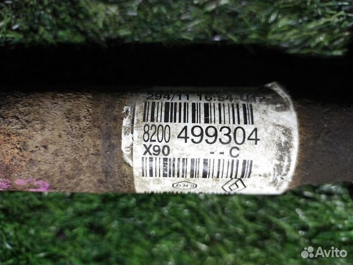 Привод, полуось передний левый Renault Sandero