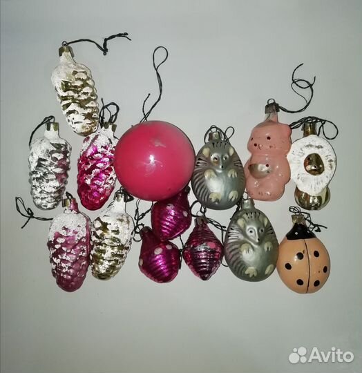 Елочные игрушки СССР