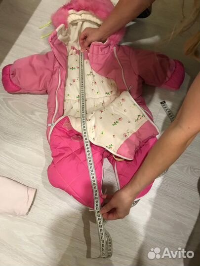 Зимний комбинезон для девочки