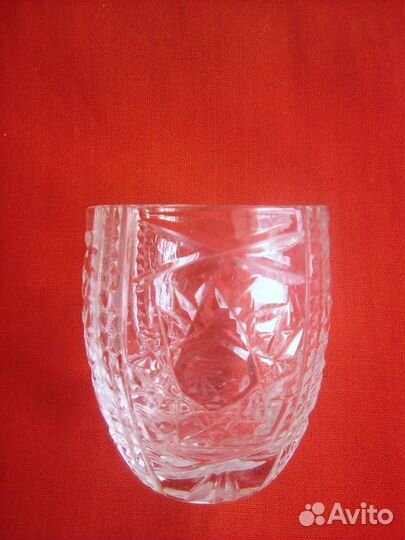 Стопка хрустальные