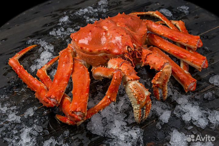 Краб целый камчатка