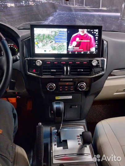 Магнитола Lexus стиль Mitsubishi Pajero 4