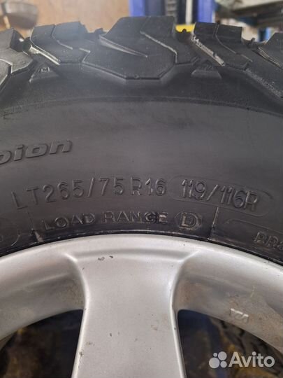 Bfgoodrich All Terrain КО2 265/75 R16
