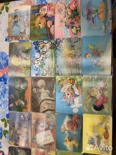 Переливные календарики календарики СССР