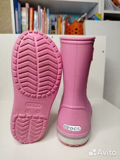 Crocs резиновые сапоги, 13 размер