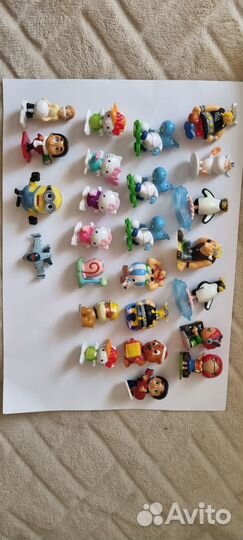 Игрушки Киндер и другие пакетами