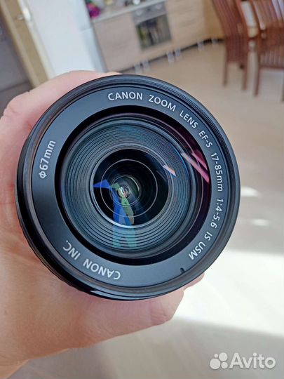 Объектив Canon 17-85 EF-S 1:4-5,6 IS USM