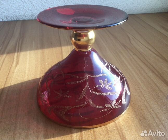 Фужер креманка богемское стекло