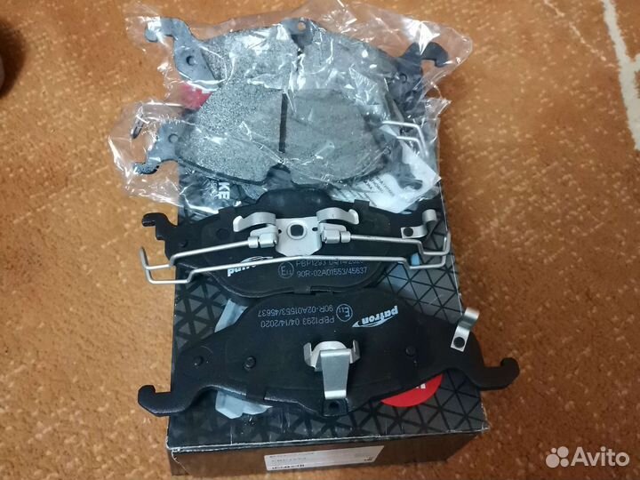 Тормозные колодки задние Patron PBP1294 PBP1293