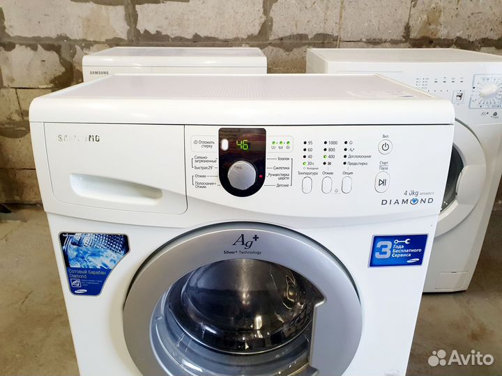 Стиральная машина узкая Samsung б/у