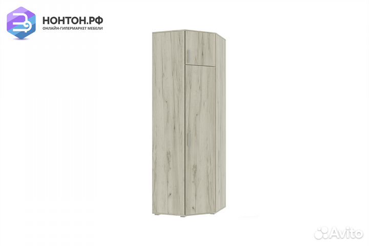 Шкаф угловой Ева NEW дуб крафт белый