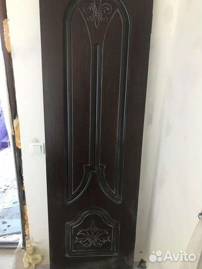 Двери межкомнатные с коробкой новые 80 и 60на2мет
