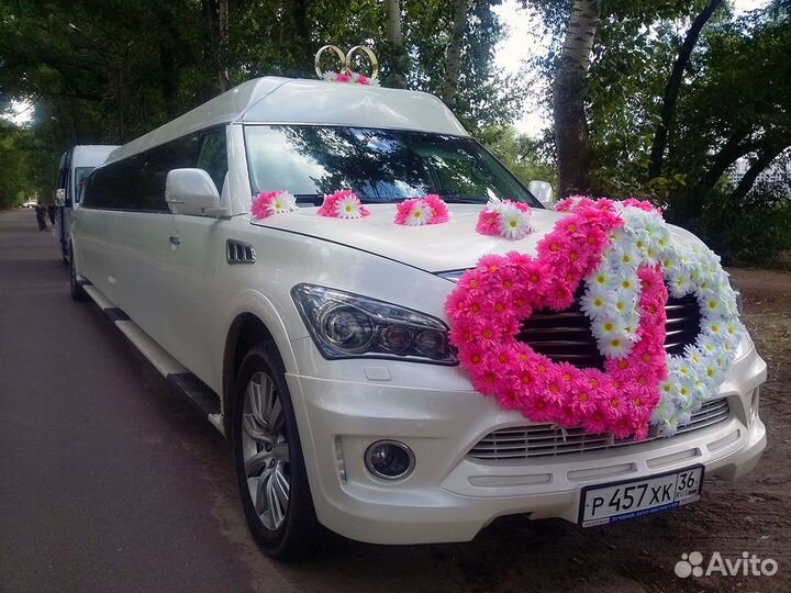 Свадебное украшение для авто в наличии и на заказ