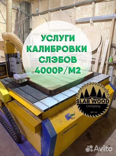 Слэб из дерева / тополь