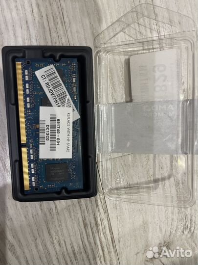 Оперативная память ddr3 для ноутбука 4gb