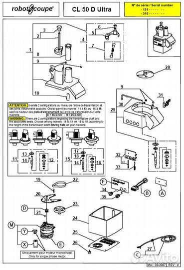 Robot Coupe Сервис Ремонт в Москве