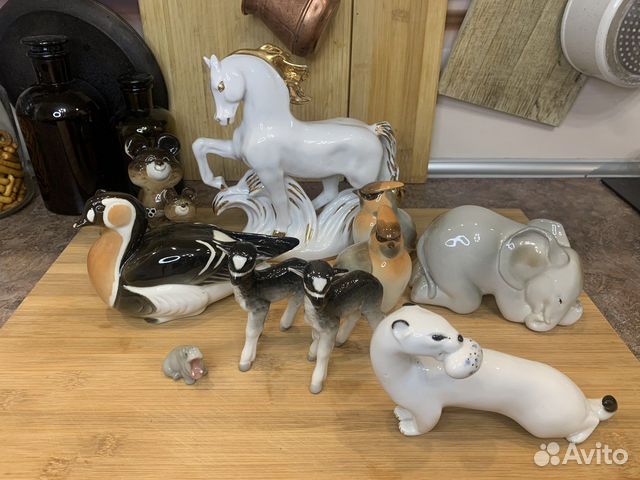 Фарфоровые статуэтки лфз Торг