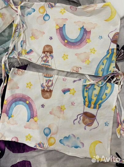 Бортики в кроватку