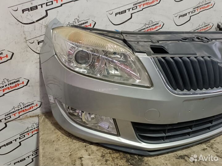 Nosecut skoda fabia roomster 5J2 5J5 5J7 2 модель 5J0807221D серый DY354