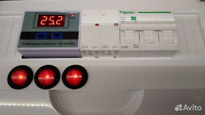 Автоматика для коптильни 380V мощность до 8 квт