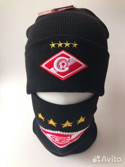 Шапка и снуд Спартак