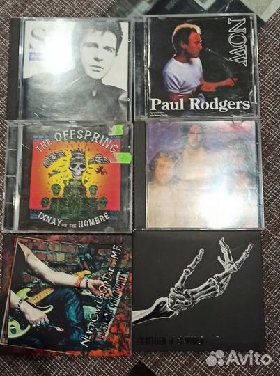 Компакт диски CD. Список №1